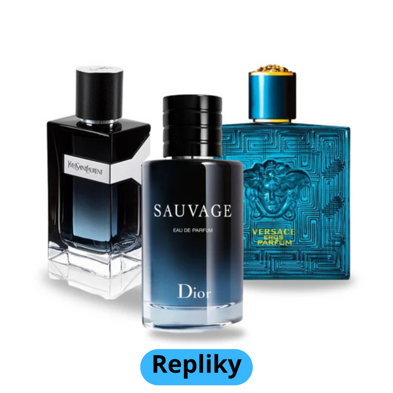 KUP 1, ZÍSKEJ 3 - Sauvage Dior +  Yves Saint Laurent + Versace Eros Men (100 ml) - AKCE!